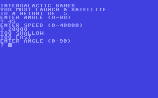 C64 GameBase Intergalactic_Games Usborne_Publishing_Limited 1982