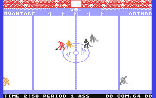 C64 GameBase International_Hockey Advantage*Artworx 1985