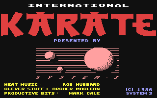 C64 GameBase International_Karate System_3 1986