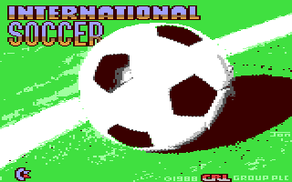 C64 GameBase International_Soccer CRL_(Computer_Rentals_Limited) 1988