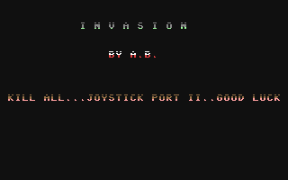 C64 GameBase Invasion (Public_Domain) 1986