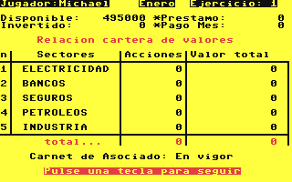 C64 GameBase Invierte_y_Gana Idealogic_S.A./DIMensionNEW 1986