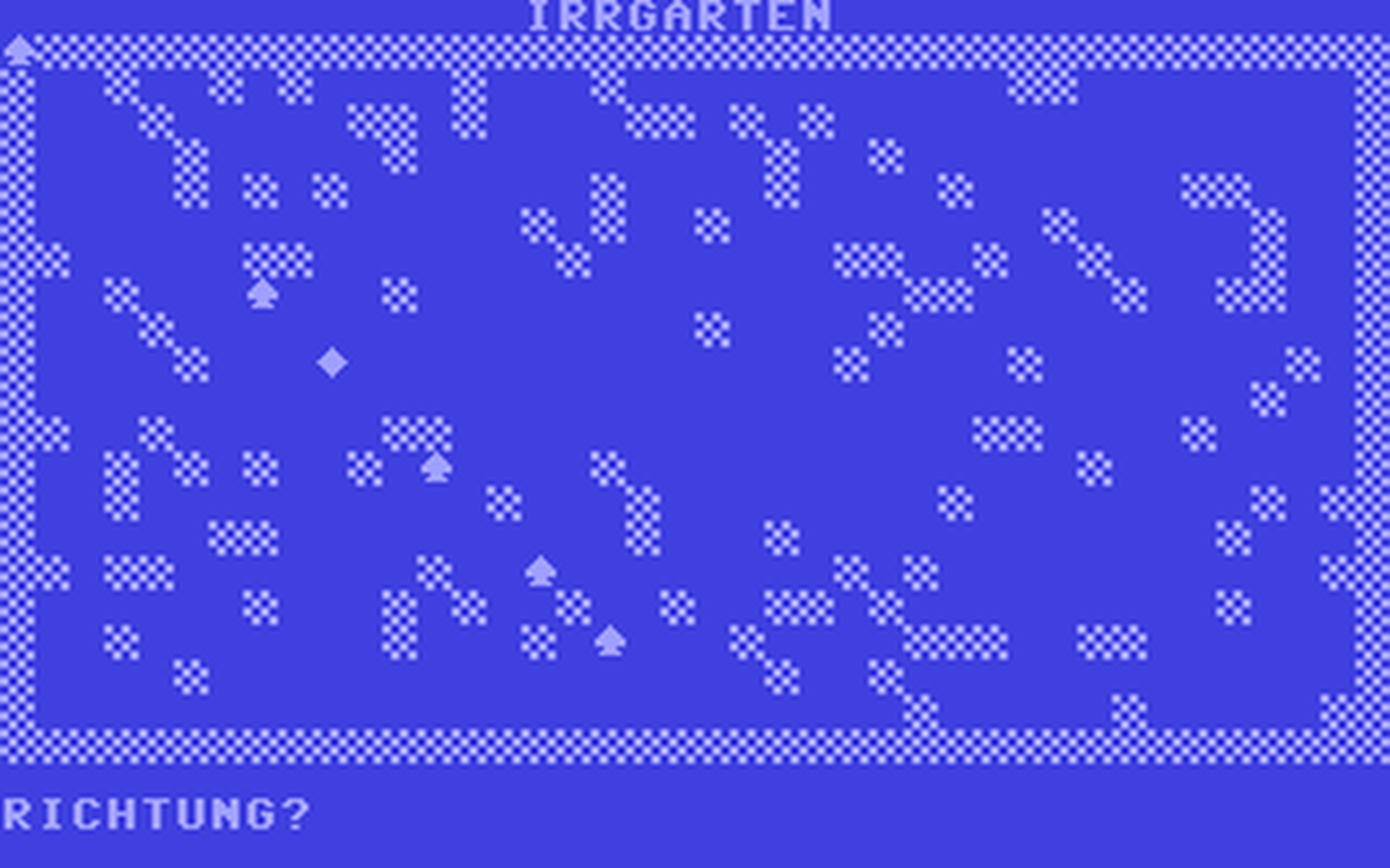 C64 GameBase Irrgarten SYBEX_Verlag 1984