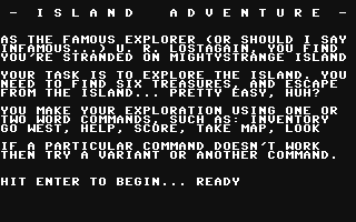 C64 GameBase Island_Adventure (Not_Published) 2017