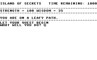 C64 GameBase Island_of_Secrets