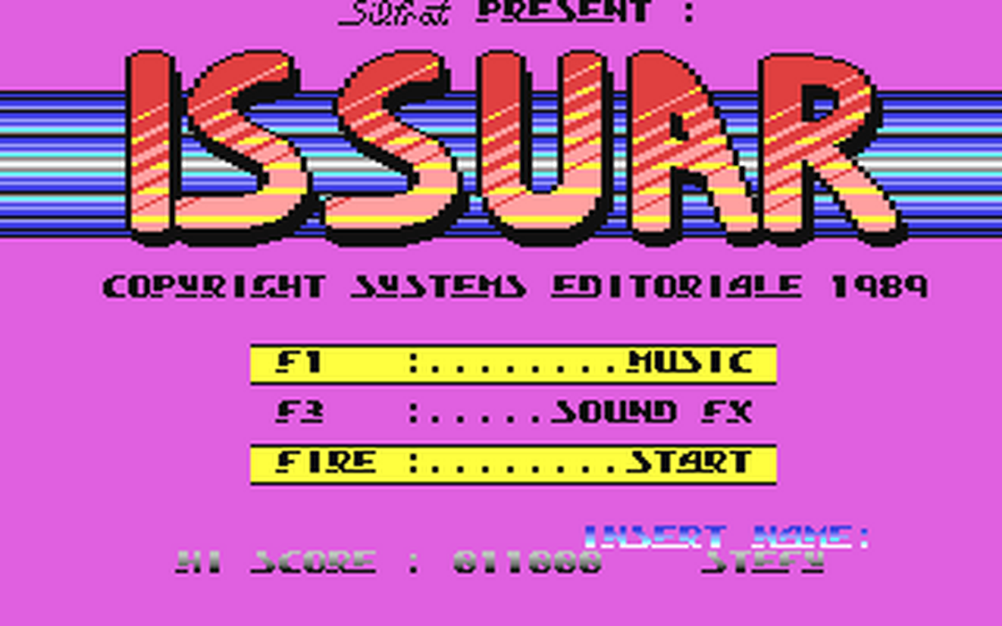 C64 GameBase Issuar Systems_Editoriale_s.r.l. 1989