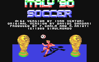 C64 GameBase Italy_'90_Soccer Simulmondo 1988