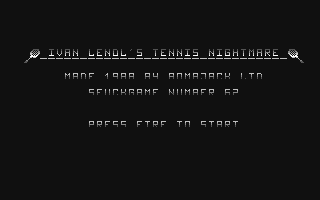 C64 GameBase Ivan_Lendl's_Tennis_Nightmare (Created_with_SEUCK) 1988