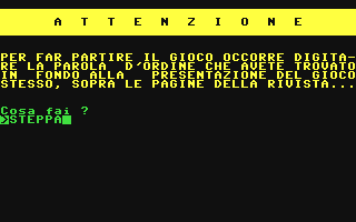 C64 GameBase Ivan_Turkjeff_-_L'Oro_dello_Zar Edizioni_Hobby/Viking 1987