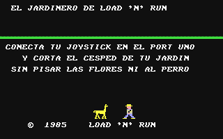 C64 GameBase Jardinero,_El Load'N'Run 1985