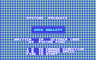 C64 GameBase Jack_Bullett Systems_Editoriale_s.r.l. 1989