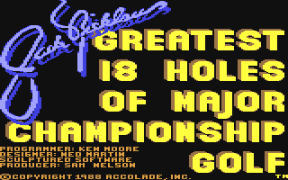 C64 GameBase Jack_Nicklaus_Greatest_18_Holes_of_Major_Championship_Golf Accolade 1989