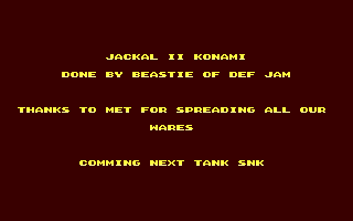 C64 GameBase Jackal_II (Not_Published) 1988