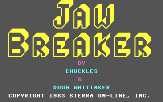 C64 GameBase Jaw_Breaker Sierra_Online,_Inc. 1983