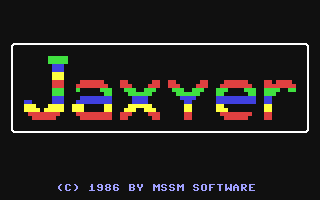 C64 GameBase Jaxyer MSSM_Software 1986
