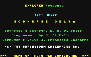 C64 GameBase Jeff_Weiss_-_Moonbase_Delta Edizioni_Hobby/Explorer 1987