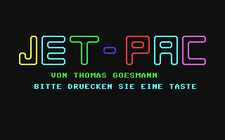 C64 GameBase Jet-Pac Tronic_Verlag_GmbH/Computronic 1984