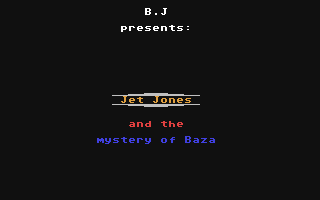 C64 GameBase Jet_Jones_and_the_Mystery_of_Baza Ny_Elektronik_ApS/SOFT_Special 1985