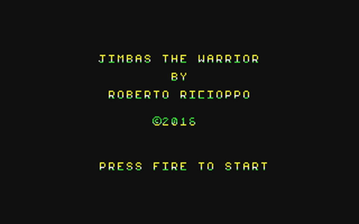 C64 GameBase Jimbas_the_Warrior The_New_Dimension_(TND) 2016
