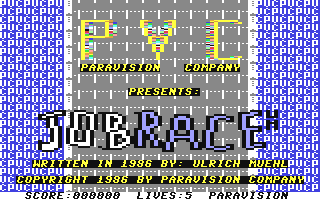 C64 GameBase Job_Race Tronic_Verlag_GmbH/Compute_mit 1987