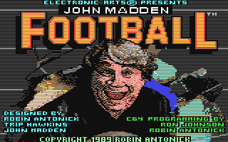 C64 GameBase John_Madden_Football Electronic_Arts 1989