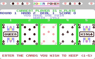 C64 GameBase Joker_Poker Mindscape,_Inc. 1988