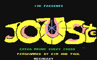C64 GameBase Jouste IJK_Software_Ltd. 1984