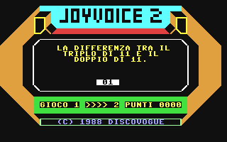 C64 GameBase Joyvoice_II Jacopo_Castelfranchi_Editore_(JCE)/Radio_Elettronica_&_Computer 1989