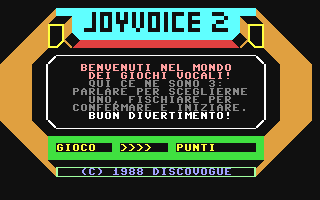 C64 GameBase Joyvoice_II Jacopo_Castelfranchi_Editore_(JCE)/Radio_Elettronica_&_Computer 1989