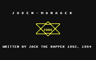 C64 GameBase Juden-Manager B-Soft_PD 1995