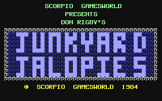 C64 GameBase Junkyard_Jalopies Scorpio_Gamesworld 1984