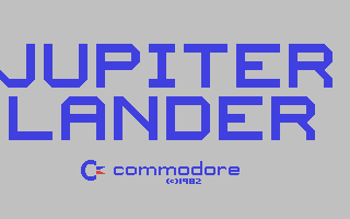 C64 GameBase Jupiter_Lander Commodore 1982