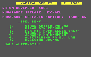 C64 GameBase Kapitalspelet Joystick 1987