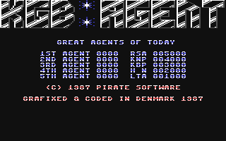 C64 GameBase KGB_Agent Pirate_Software 1987