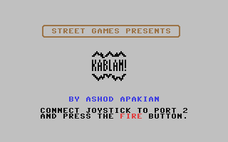 C64 GameBase Kablam! Street_Games 1986