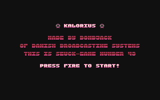 C64 GameBase Kalorius (Created_with_SEUCK) 1988