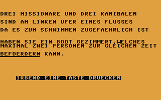 C64 GameBase Kanibalen Ing._W._Hofacker_GmbH 1984