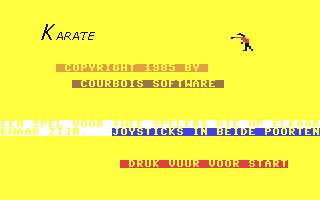 C64 GameBase Karate Courbois_Software 1985