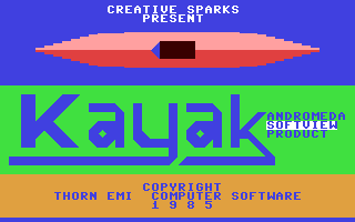 C64 GameBase Kayak Creative_Sparks_[Thorn_Emi_Computer_Software] 1985