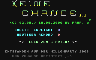 C64 GameBase Keine_Chance (Public_Domain) 2006