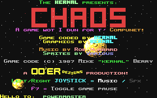 C64 GameBase Kernal's_Chaos Binary_Zone_PD 1987