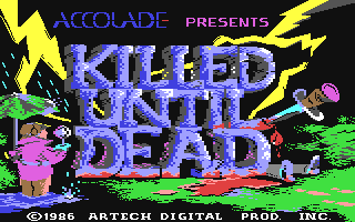 C64 GameBase Killed_Until_Dead Accolade 1986