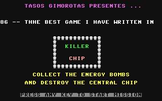 C64 GameBase Killer_Chip Compupress_A.E./Pixel 1986