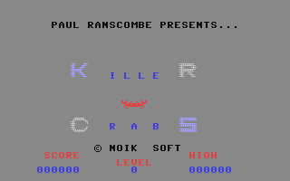 C64 GameBase Killer_Crabs Noik_Software 1984