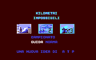 C64 GameBase Kilometri_Impossibili Edigamma_S.r.l./Settimana_Games 1990