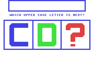 C64 GameBase Kinder_Koncepts_2_-_What's_Next/Letters_or_Numbers Commodore 1983