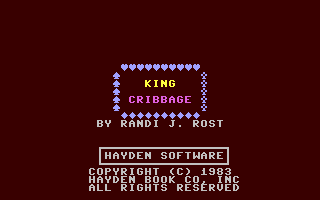 C64 GameBase King_Cribbage Hayden_Book_Company,_Inc. 1983