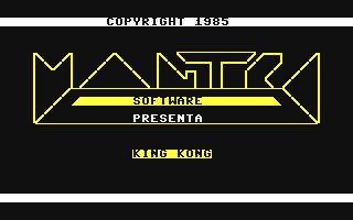 C64 GameBase King_Kong Mantra_Software 1985