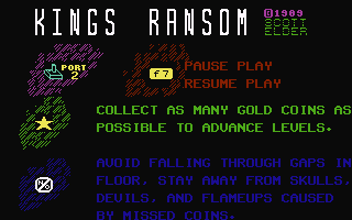 C64 GameBase Kings_Ransom Loadstar/Softdisk_Publishing,_Inc. 1990