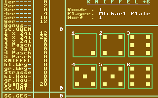 C64 GameBase Kniffel_+6 CP_Verlag/Game_On 1993